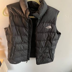 North face puffer vest